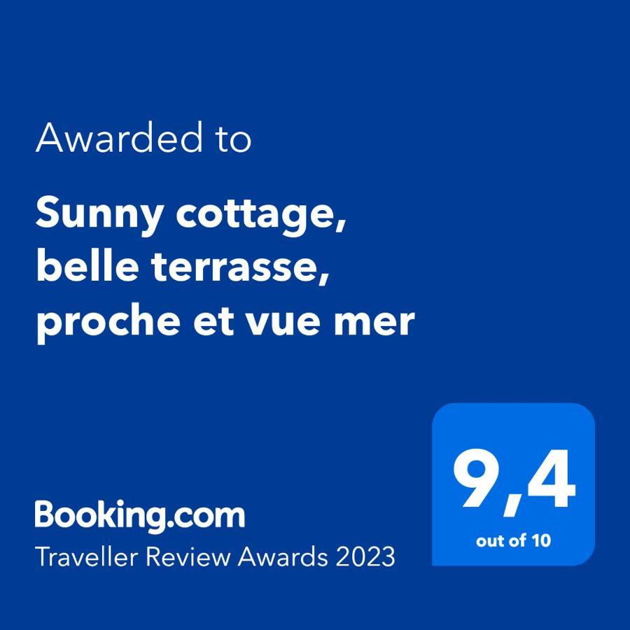 Sunny Cottage, Belle Terrasse, Proche Et Vue Mer Sainte-Luce Exteriér fotografie